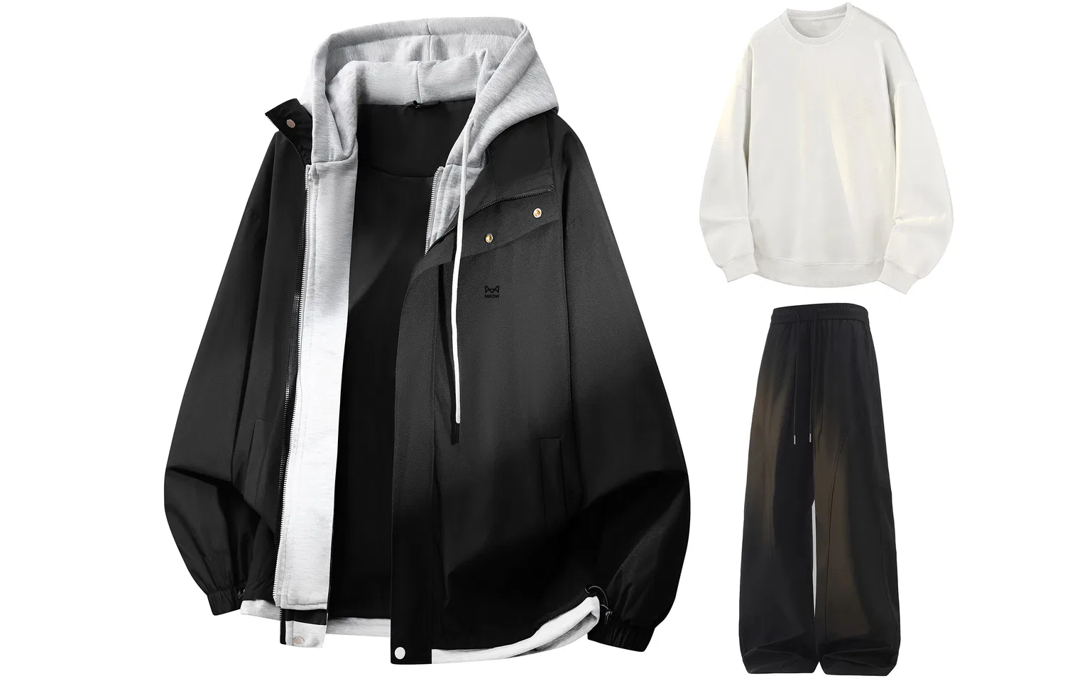 Женский комплект куртка-ветровка и брюки Модель Windbreaker Jacket Clothing Sets MIIOW
