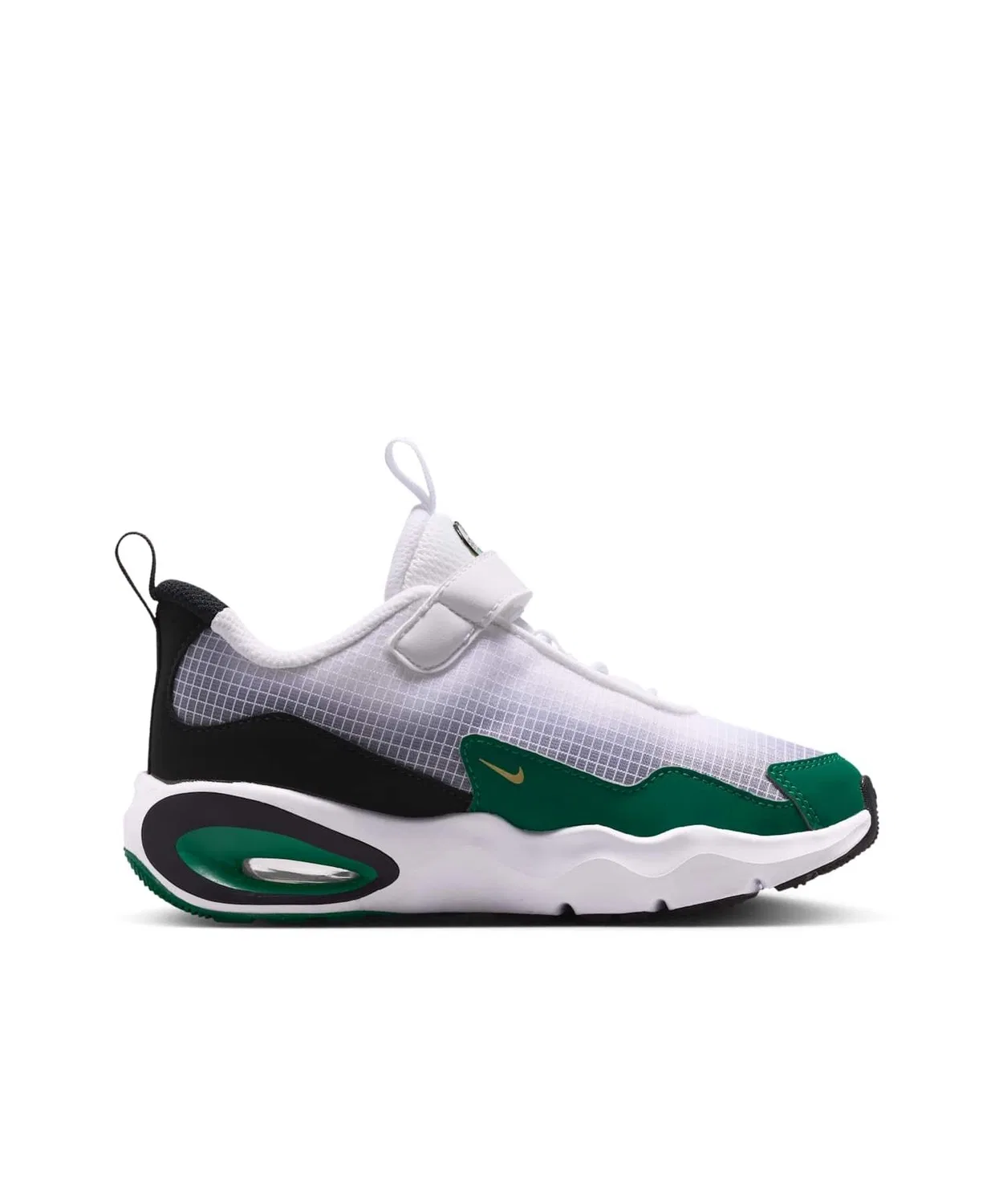 Детские кроссовки с длинным шнурком и липучкой Air Max Nova NIKE, White — фото 3