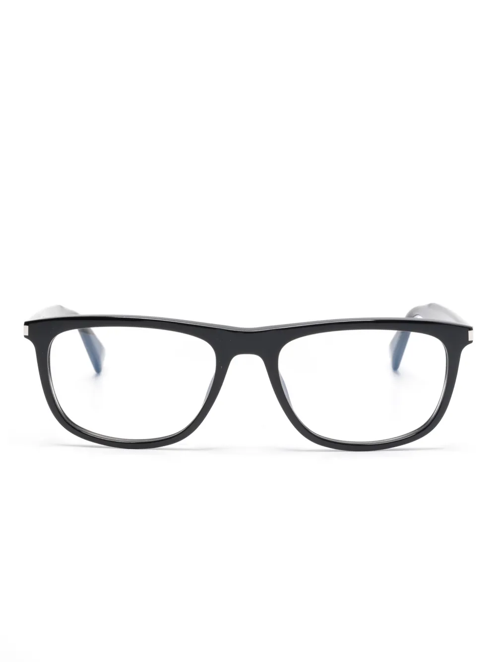 

Очки в прямоугольной оправе Saint Laurent Eyewear, черный