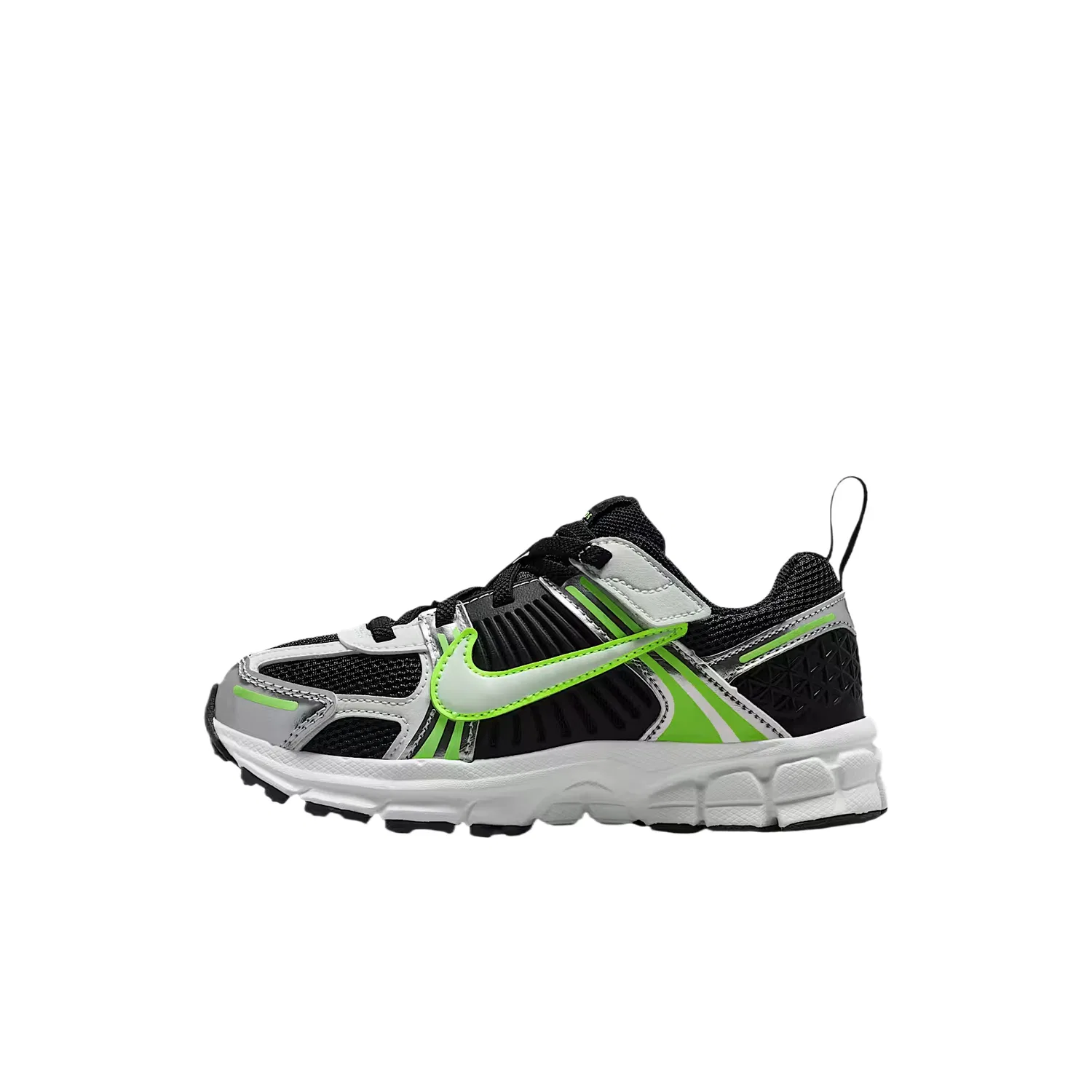 Кроссовки беговые Vomero 5 Nike, Black/Fluorescent Ice/Charcoal Gray/Light Green