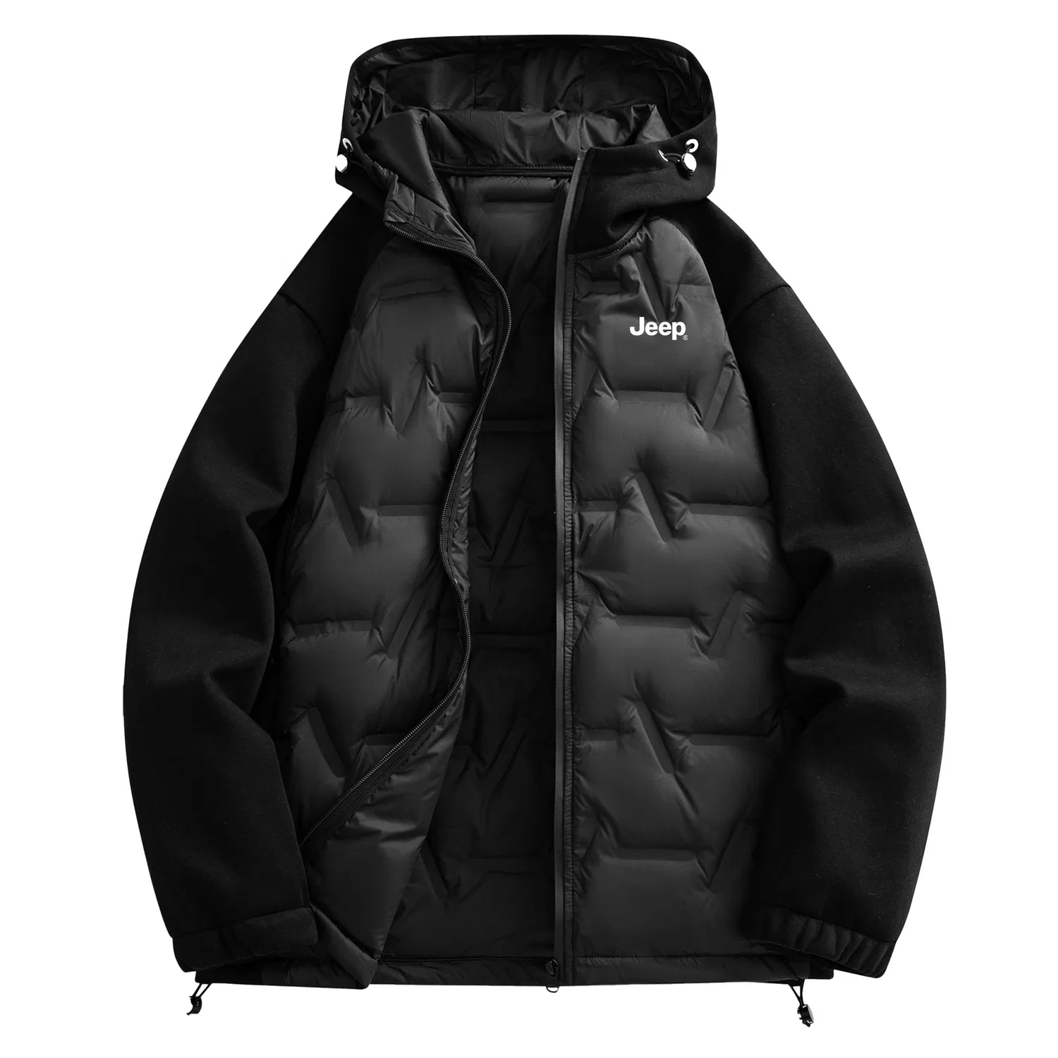 Детский пуховик с капюшоном Jeep Leisure Collection Down Jackets, Black