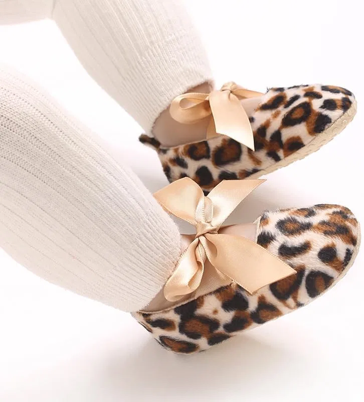 Детские туфли Мэри Джейн для девочек с леопардовым принтом Purepips, Leopard — фото 2