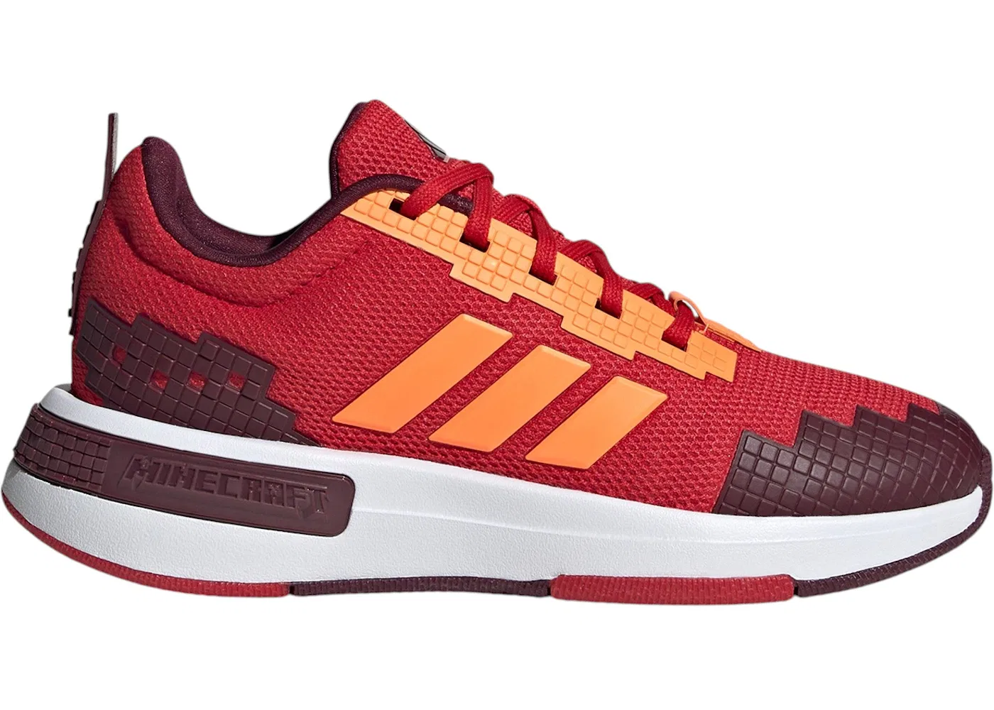 Детские кроссовки Lifestyle Adidas Pro, Better Scarlet/Lucid Orange/Maroon