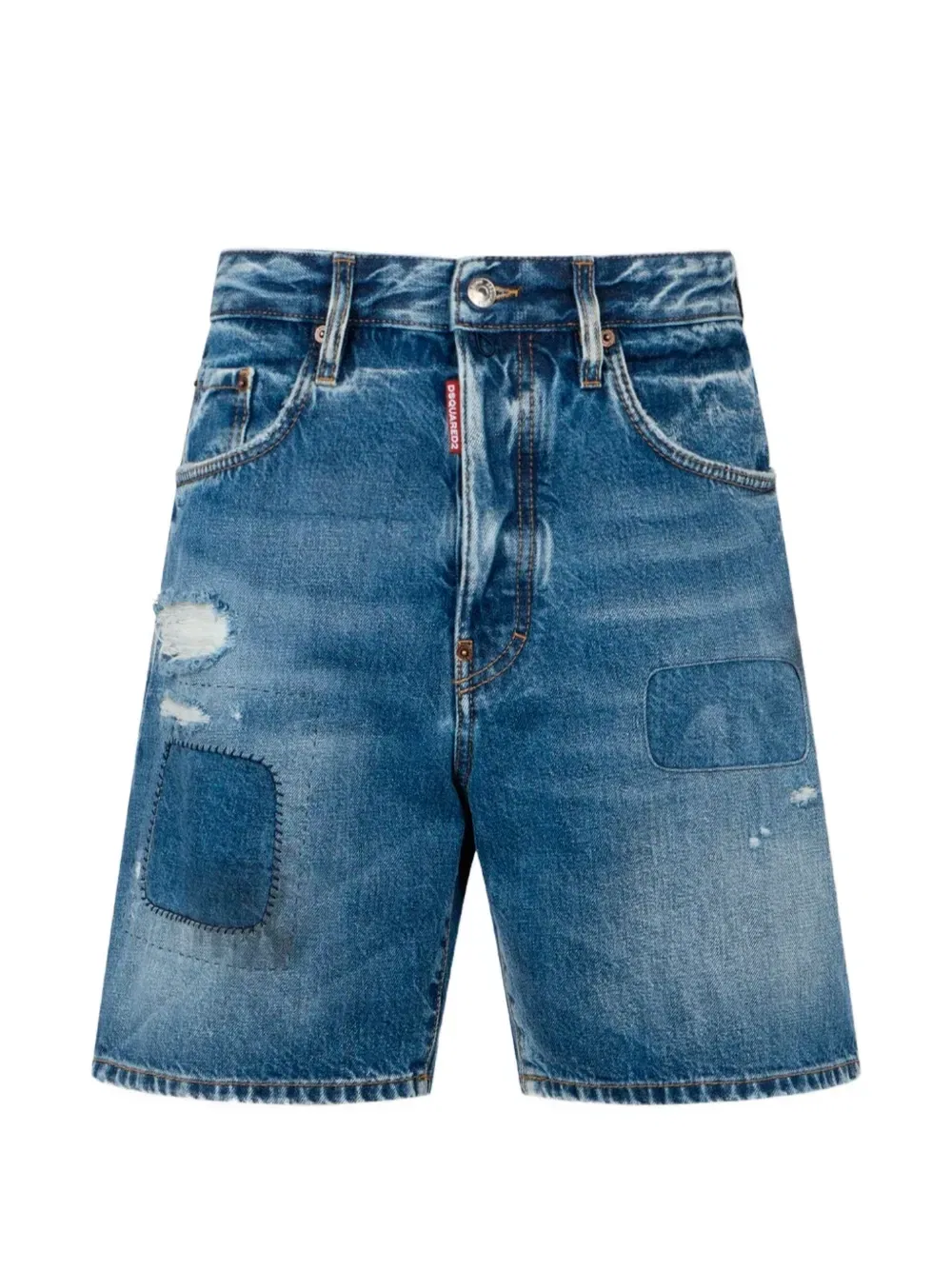 Шорты The Worker Dsquared2, синий