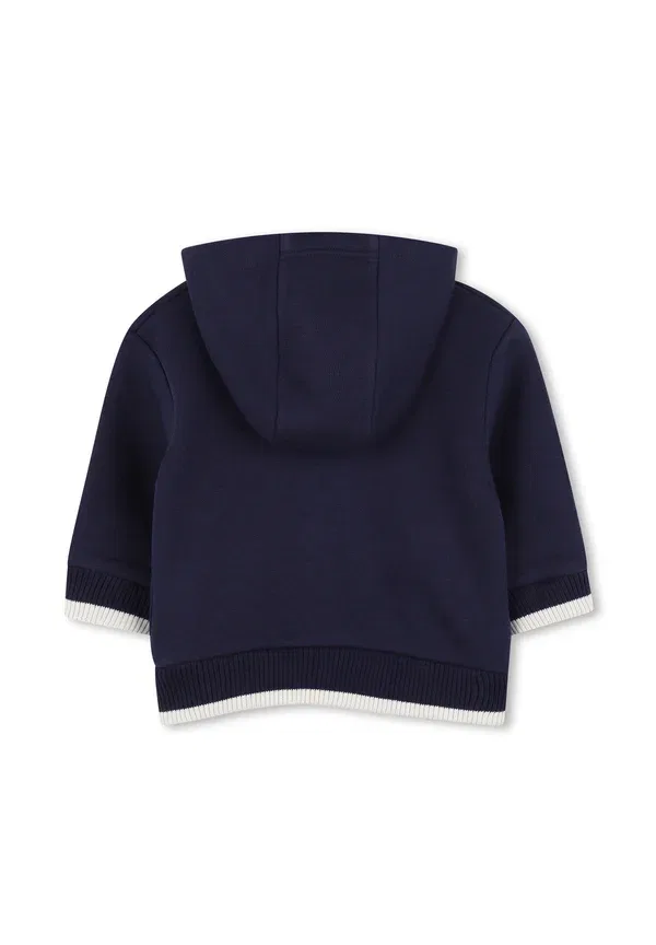 Толстовка с капюшоном из хлопка Jogging met capuchon - zip-up sweatshirt Timberland, indigo blue, синий — фото 2