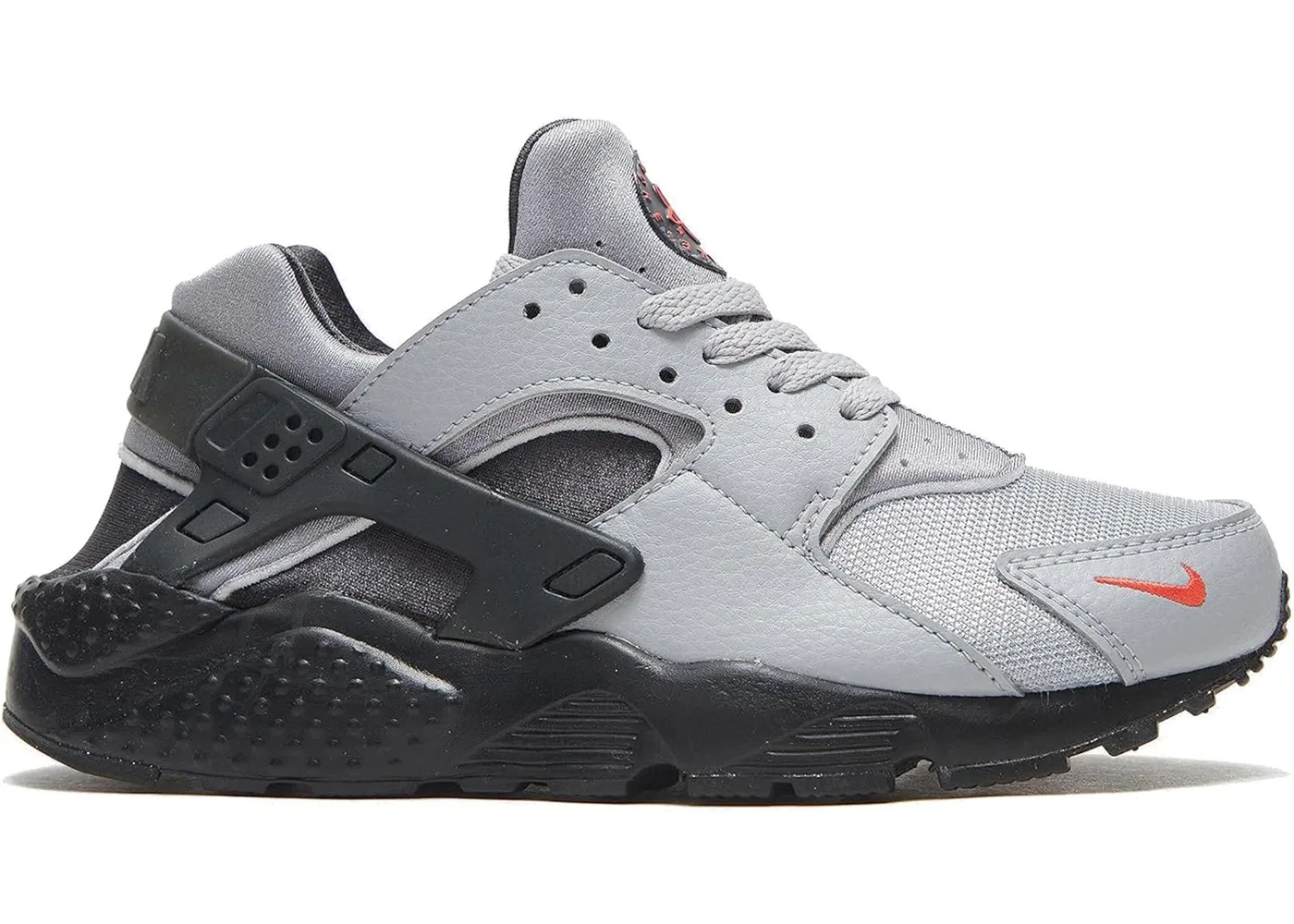 Детские кроссовки Lifestyle Nike Huarache Run, Wolf Grey/Crimson/Anthracite/Black