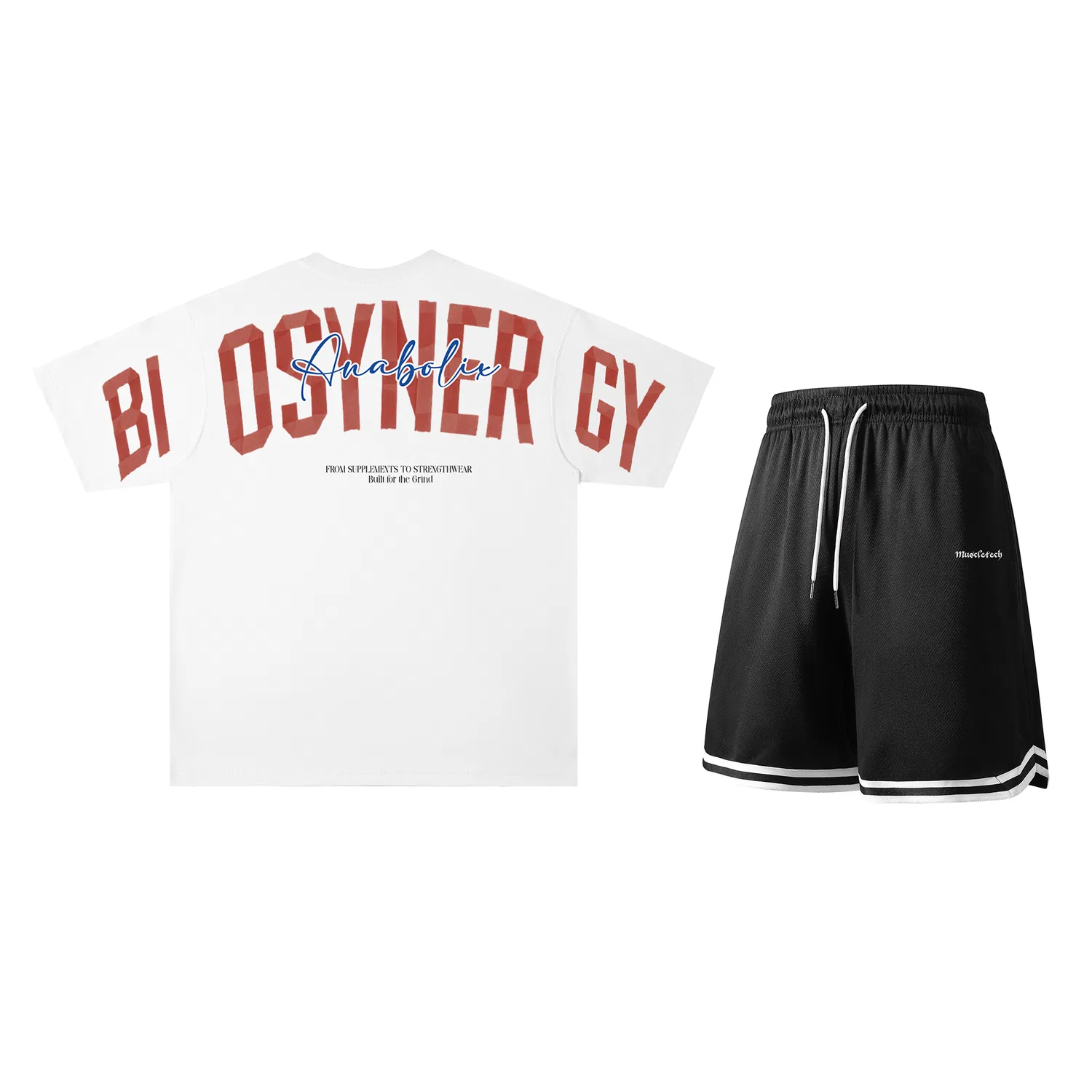 Детский спортивный комплект унисекс с шортами Casual Sportswear MUSCLETECH — фото 3