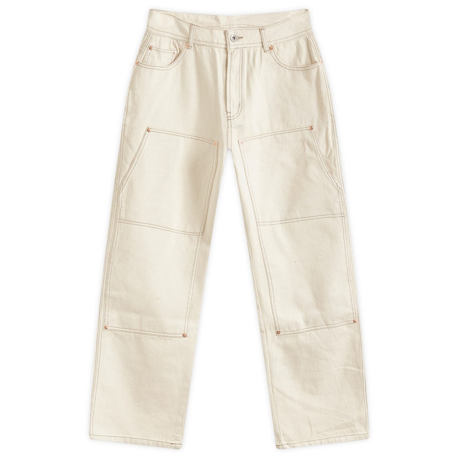 

Брюки Uniform Bridge Double Knee Denim, кремовый