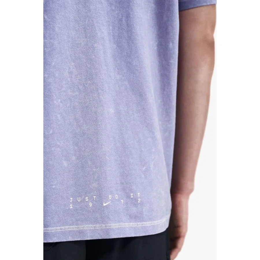 Футболка с принтом Sportswear MAX90 Loose Fit Nike, Фиолетовый — фото 4