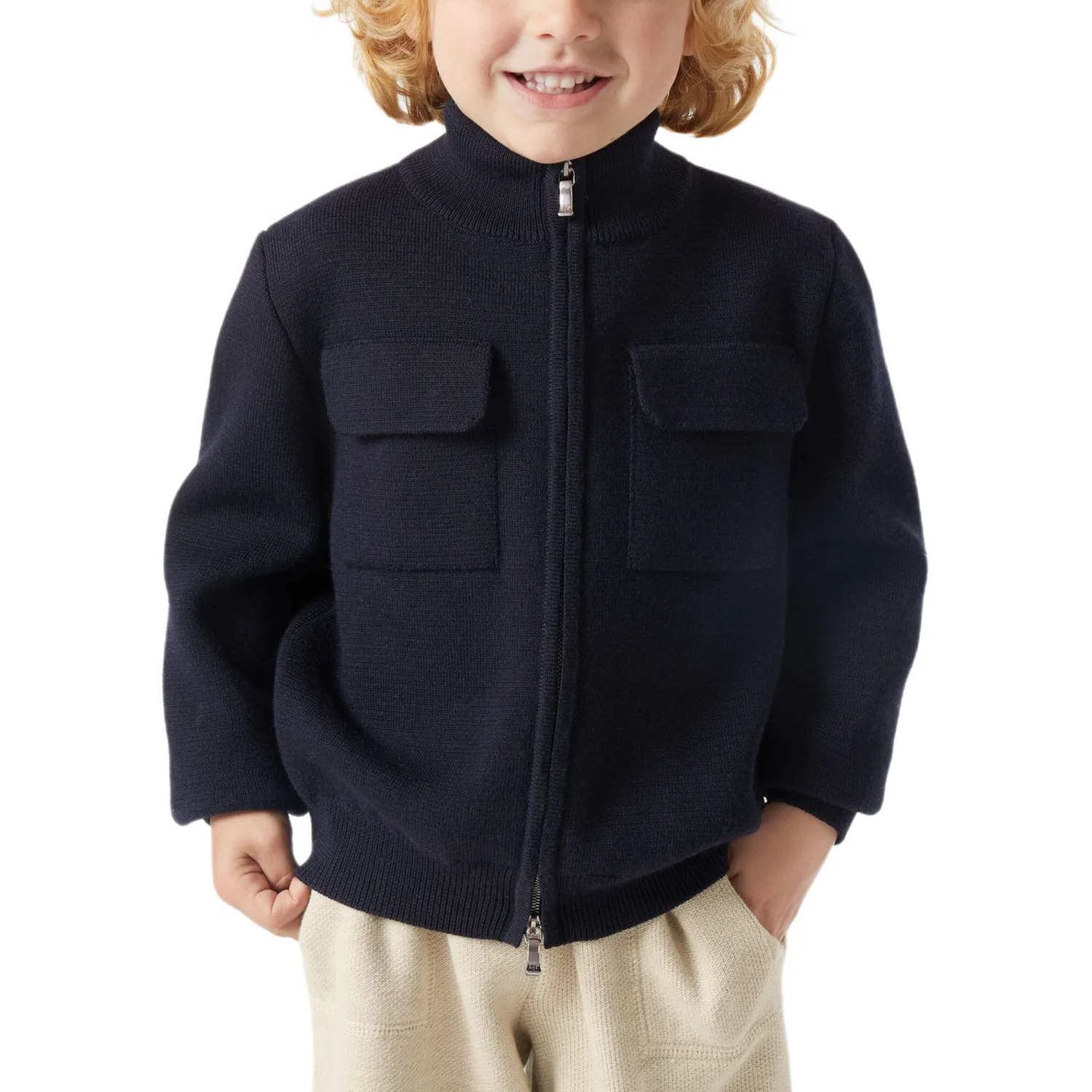 Детская куртка Marine Blue Loro Piana — фото 3