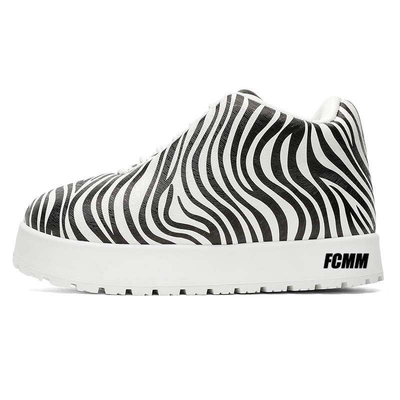 

FCMM Низкие повседневные мужские кроссовки Zebra White, цвет Zebra White