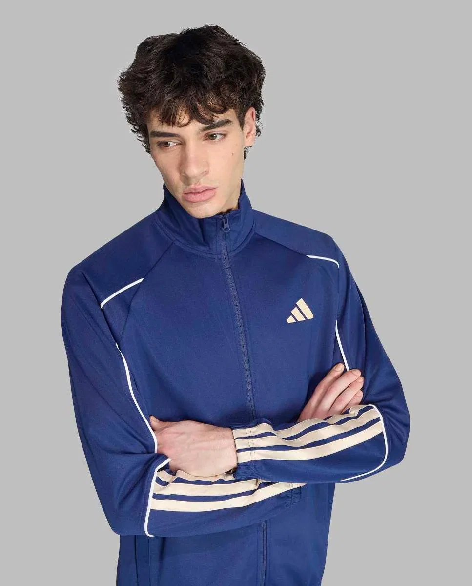 Мужской спортивный костюм adidas - синий — фото 4