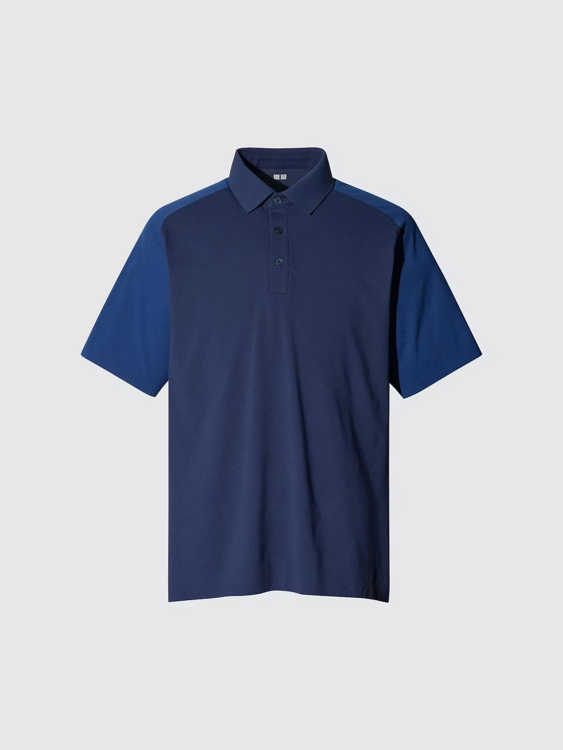 Рубашка-поло Uniqlo Dry-Ex | Adam Scott Tournament Wear Edition, темно-синий