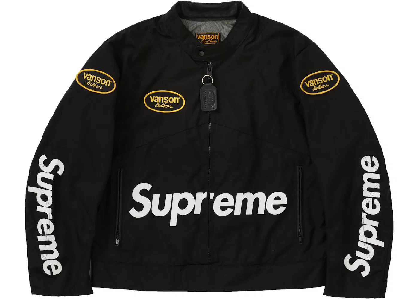 Мужская куртка с принтом Vanson Leathers Cordura Supreme, Black