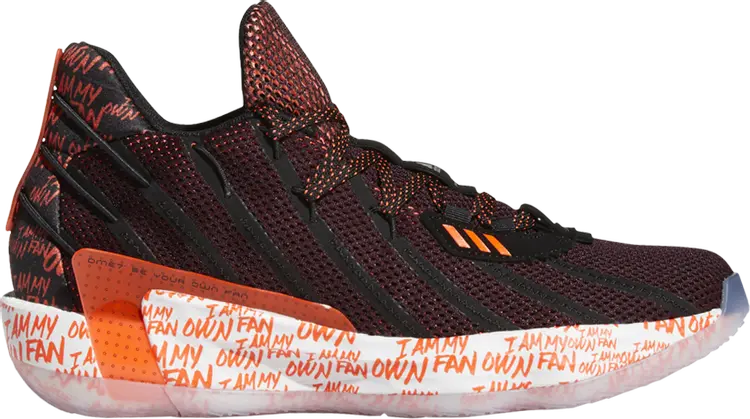 

Кроссовки Adidas Dame 7 'I Am My Own Fan 2KDAY', красный