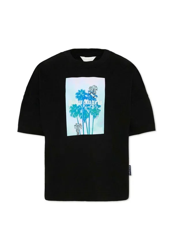 Футболка с принтом Palm Angels, черный