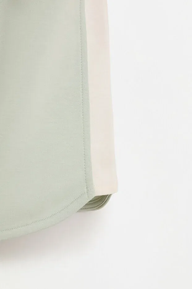 Детские спортивные шорты для девочек свободного кроя Lefties, Mint Green — фото 4