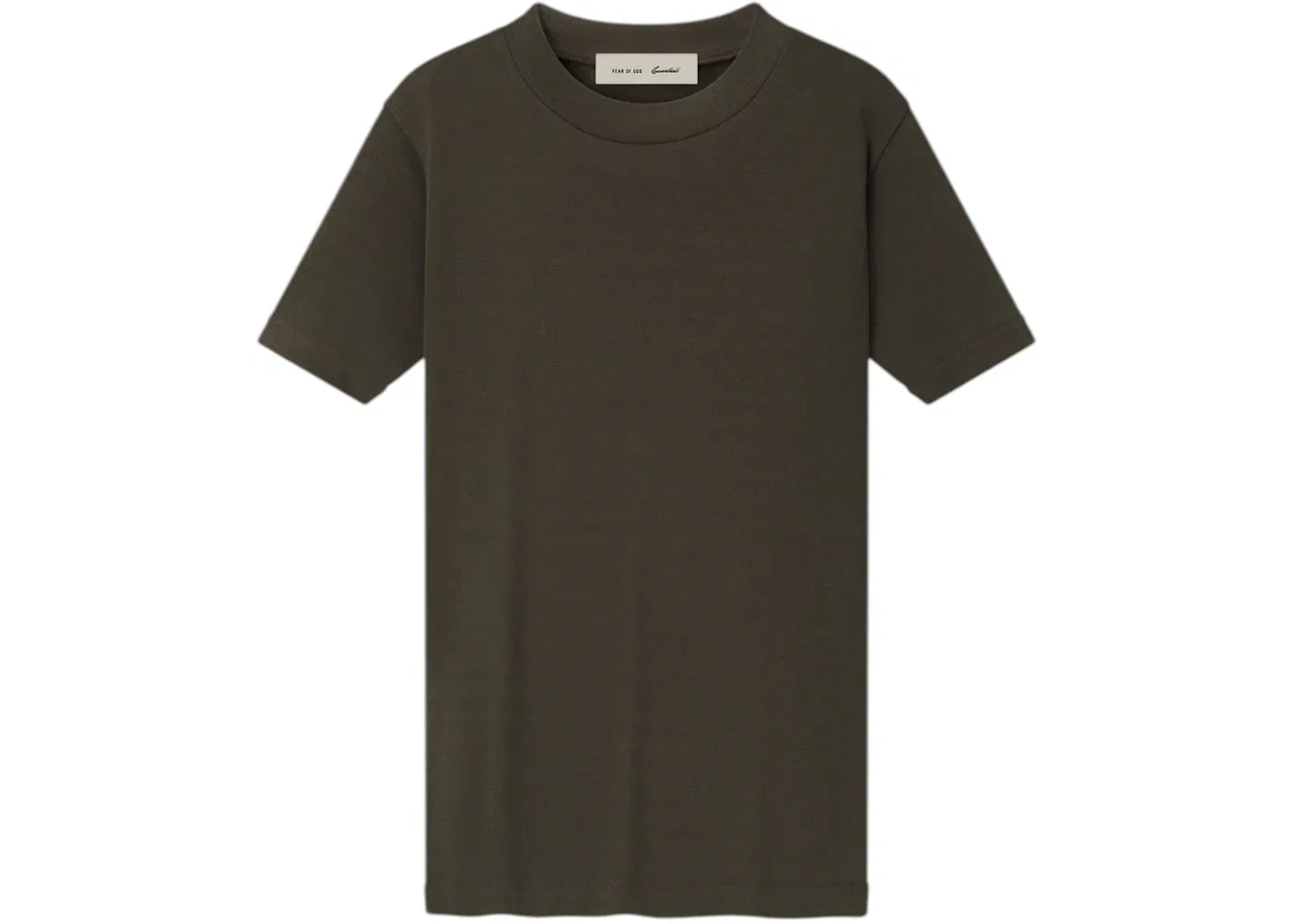 Мужская футболка с коротким рукавом Fear of God Essentials Tee, Brown