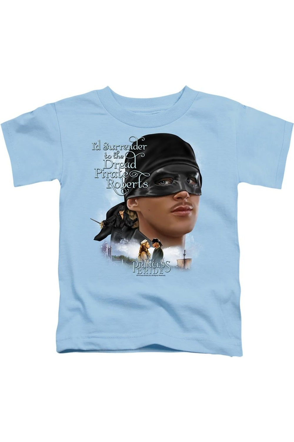 

Футболка с коротким рукавом "Принцесса-невеста" для детей Gildan, светло-голубой