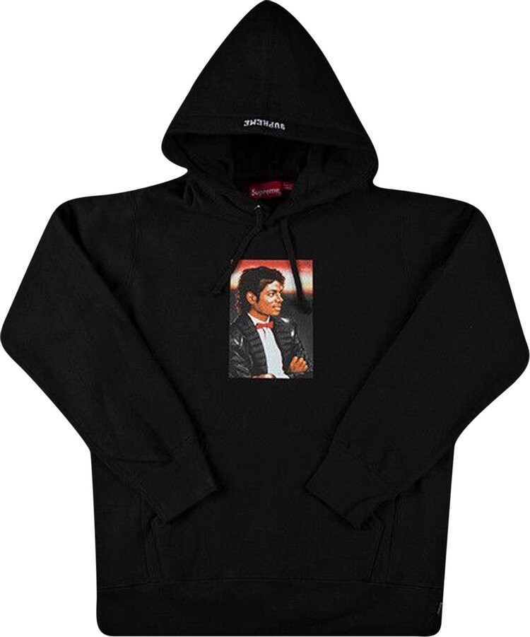 

Толстовка Supreme Michael Jackson Hooded Sweatshirt 'Black', черный