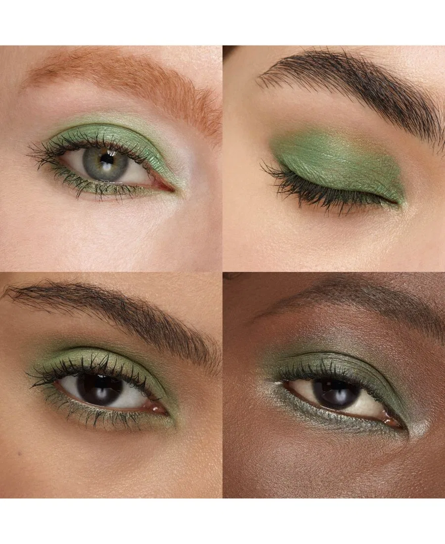 Тени для век KIKO Milano High Pigment Eyeshadow, 1.4 г, с высокой пигментацией, 47 Satin Spring Green — фото 4