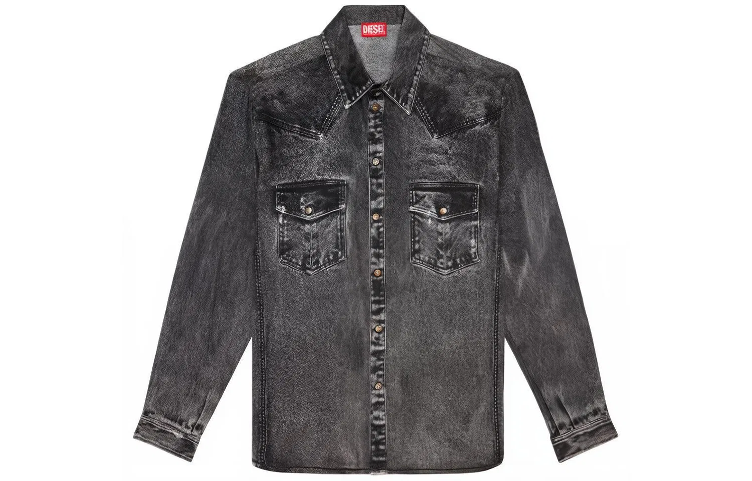 Мужская джинсовая куртка DIESEL, Black