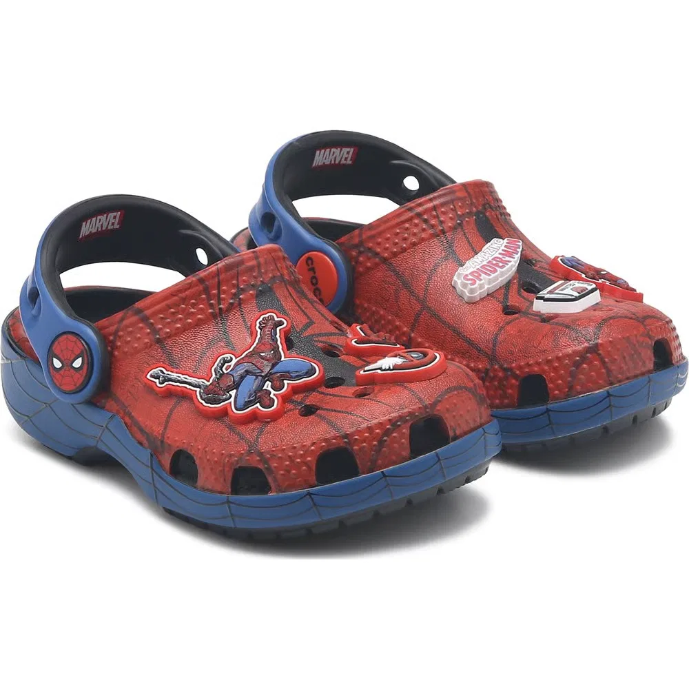 Детские классические сабо Spiderman Crocs, Red