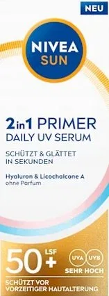Сыворотка-основа под макияж 2в1 SPF 50+ 30 мл Nivea