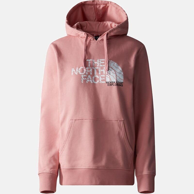 

Tacune женская толстовка с капюшоном The North Face, бордовый