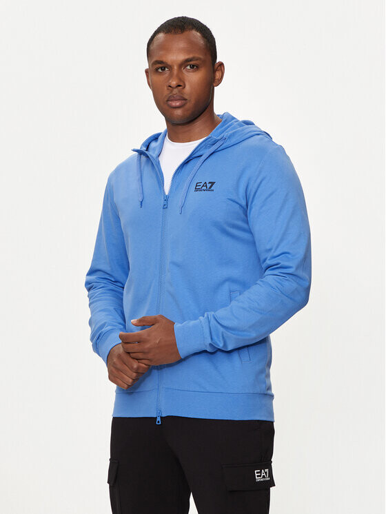 

Толстовка regular fit Ea7 Emporio Armani, синий
