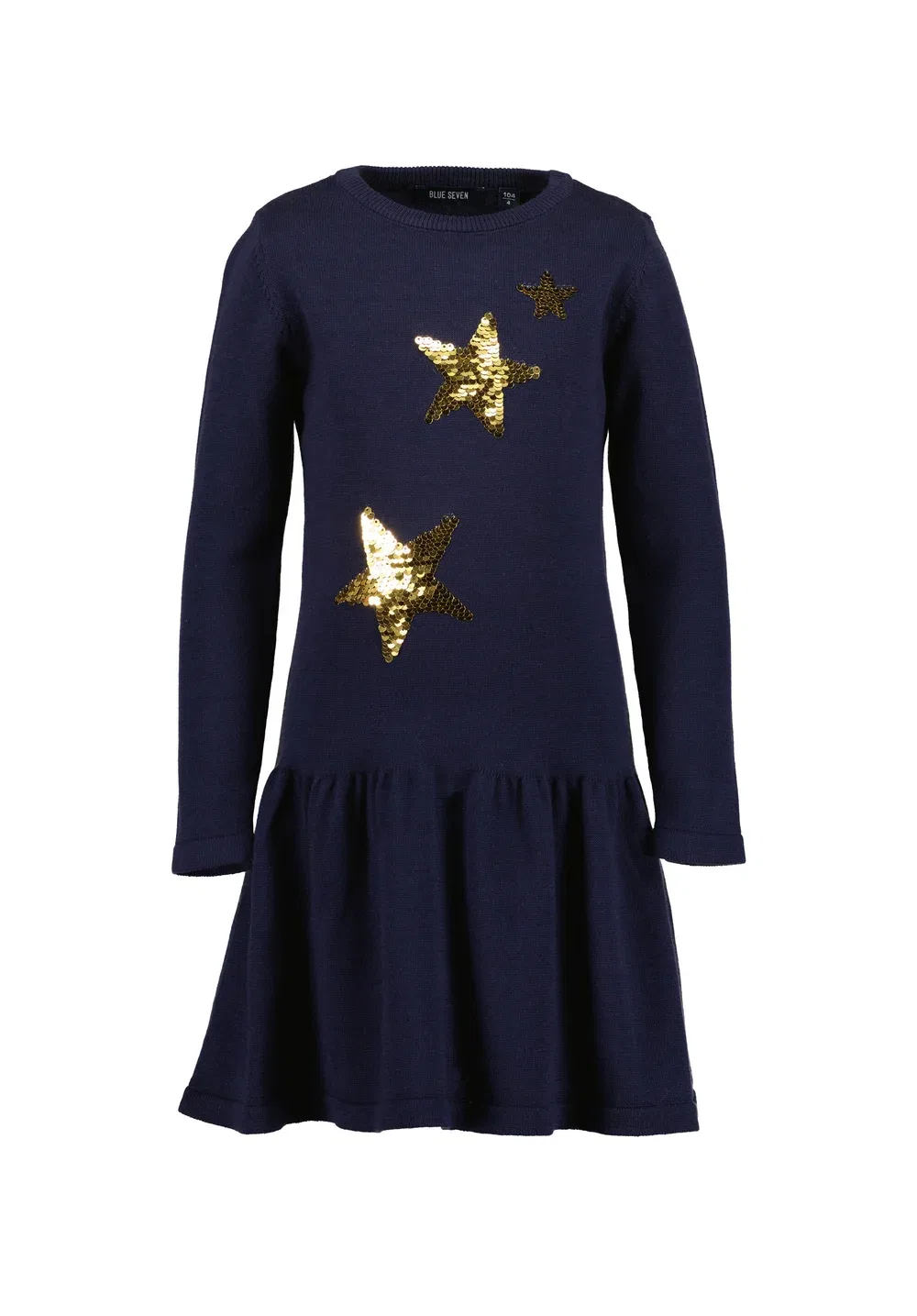 Strickkleid - платье-свитер Blue Seven, Nachtblau