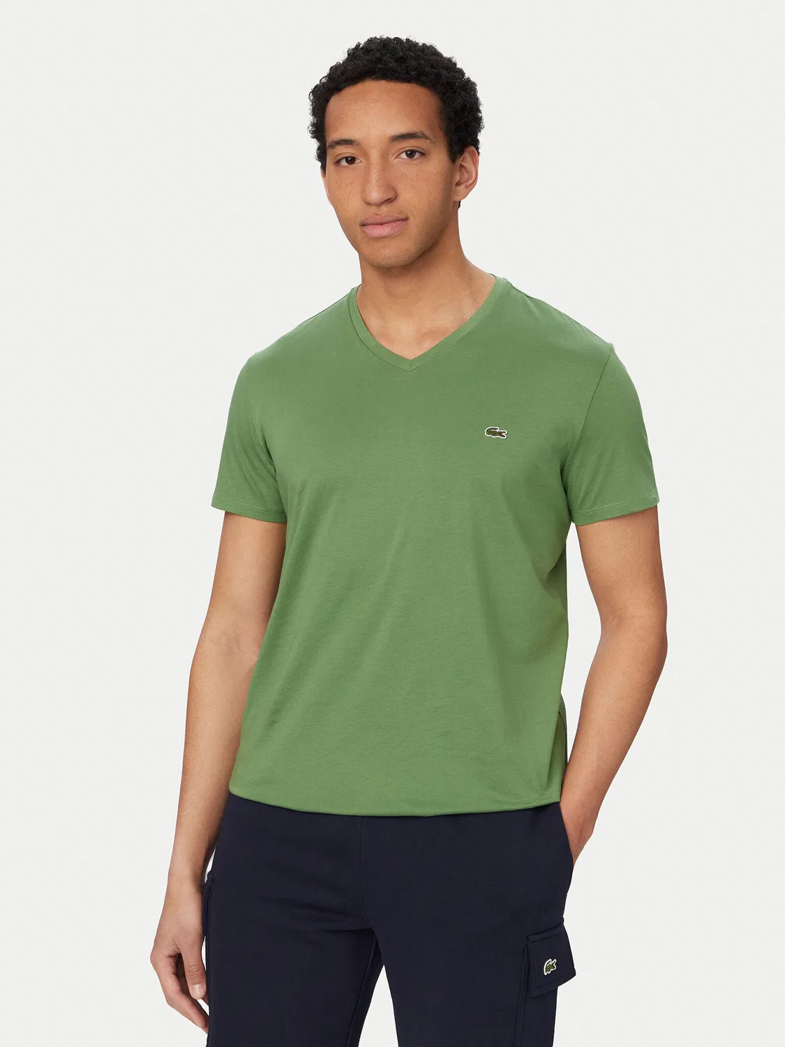Мужская футболка стандартного кроя Lacoste, зеленый