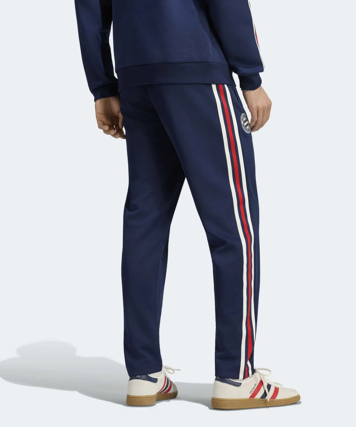 Мужские спортивные штаны с принтом FC Bayern Munich OG Track Pants Adidas, Blue — фото 2