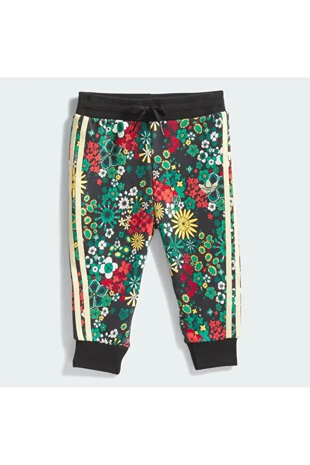 Детский спортивный комплект для девочек с принтом Originals x Liberty London Adidas, Black — фото 4
