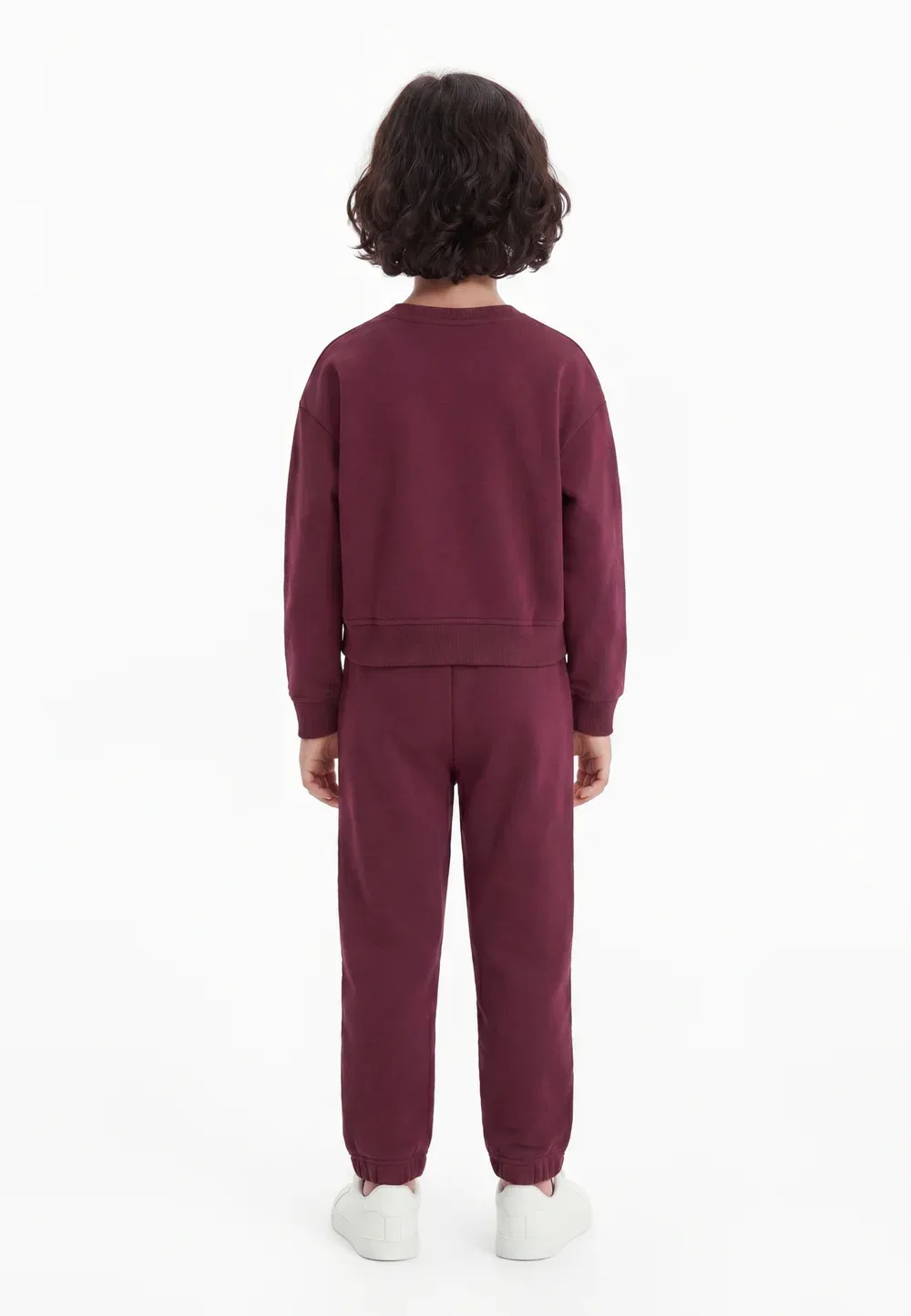 Спортивные брюки Kmgsweat с круглым вырезом - спортивный костюм Only Mini, Fig — фото 2