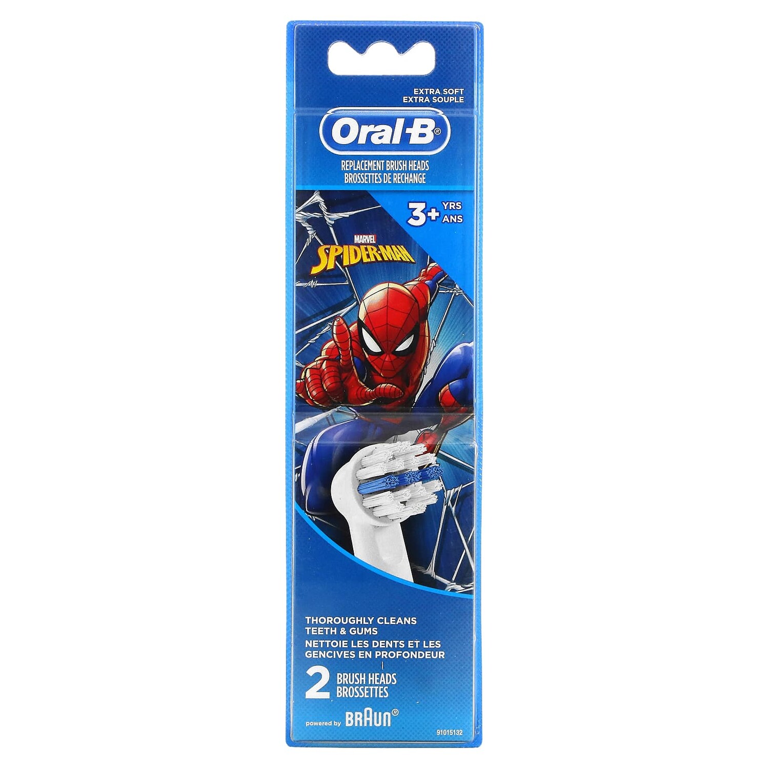 

Сменные Насадки - Щетки Oral-B сверхмягкие, для детей от 3 лет