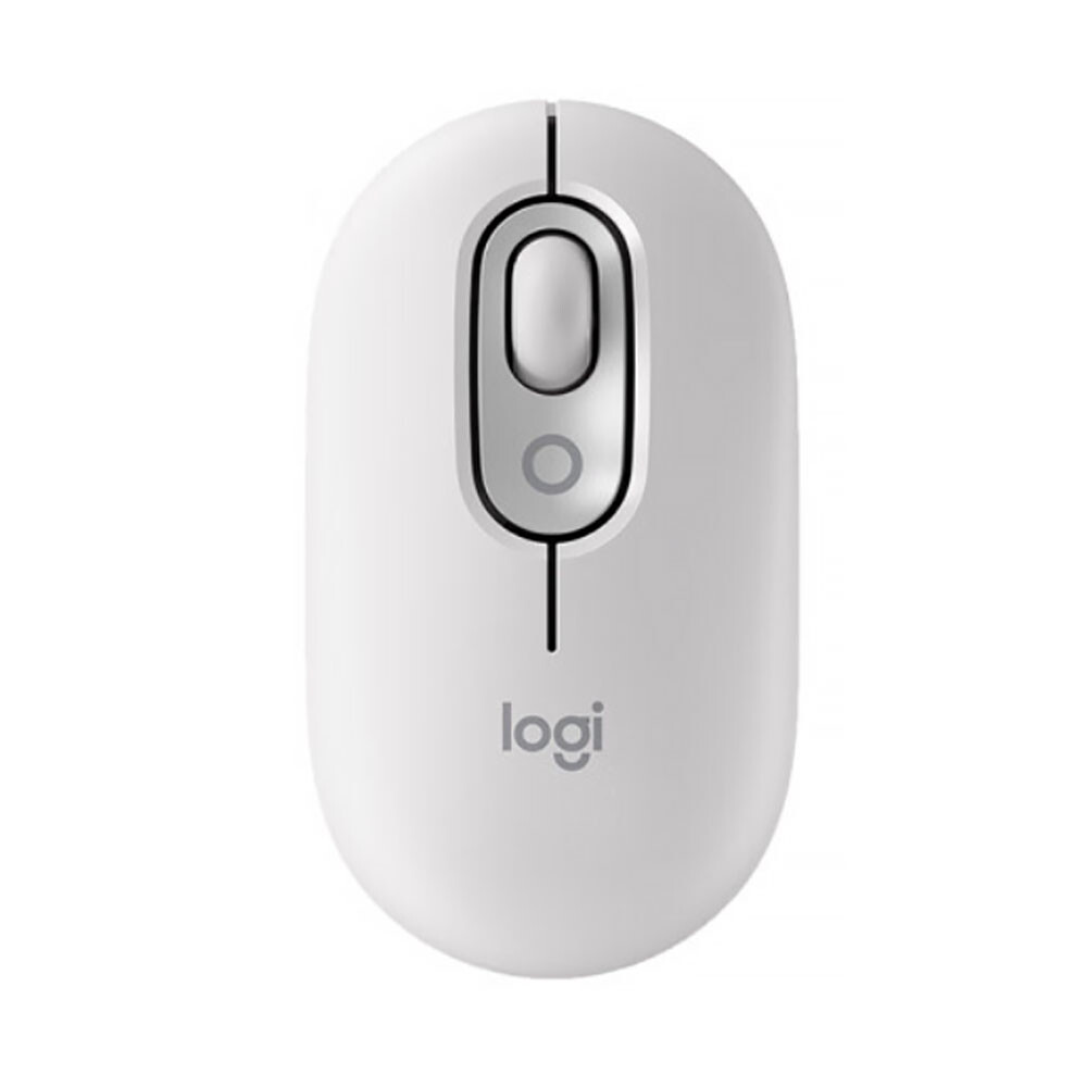 

Беспроводная мышь Logitech POP, жемчужный белый