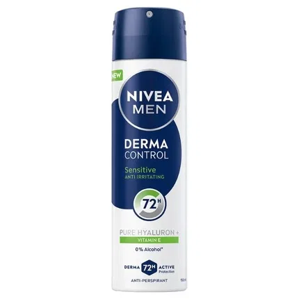 Антиперспирант-спрей для чувствительной кожи Nivea Men Derma Control Sensitive, 150 мл