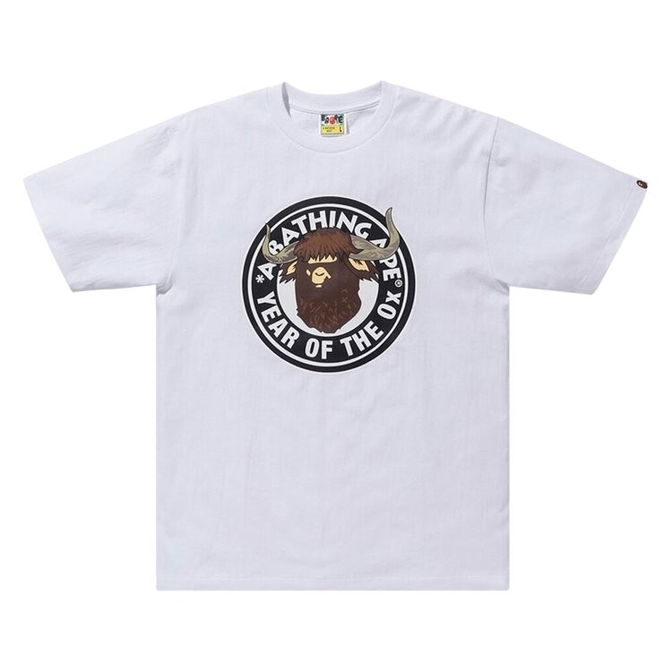 

Футболка BAPE Year Of The Ox Tee 'White', белый