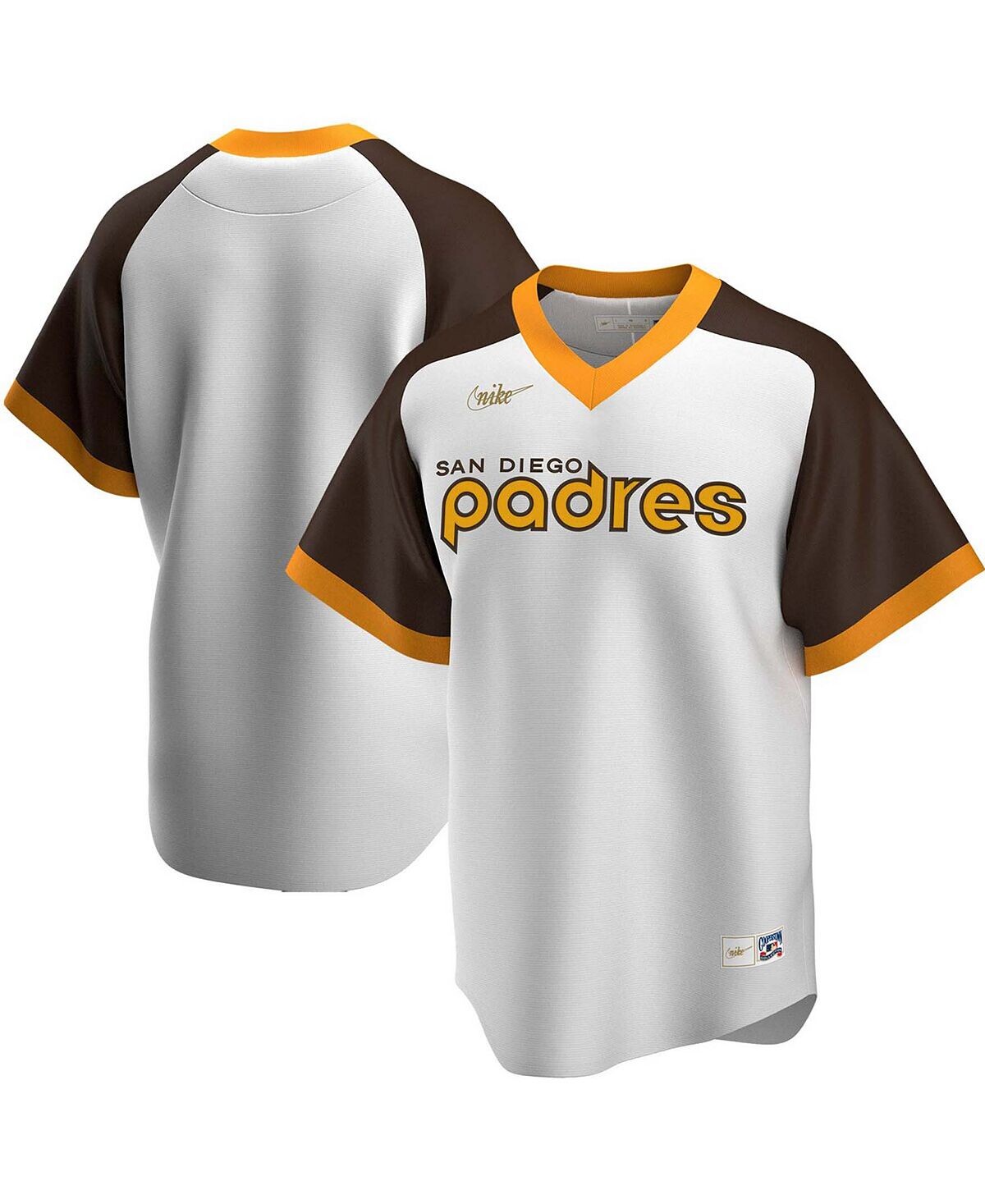 

Футболка Nike San Diego Padres Home Cooperstown Collection Team Size 3-4 XL, желто-белый