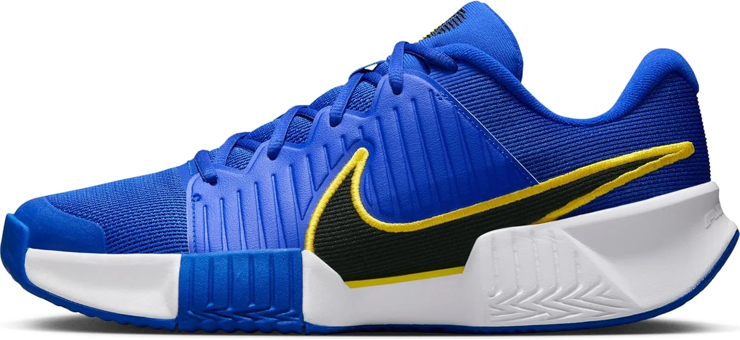 Мужские теннисные кроссовки Nike GP Challenge Pro для твердого покрытия корта, Racer Blue White Lightning Black