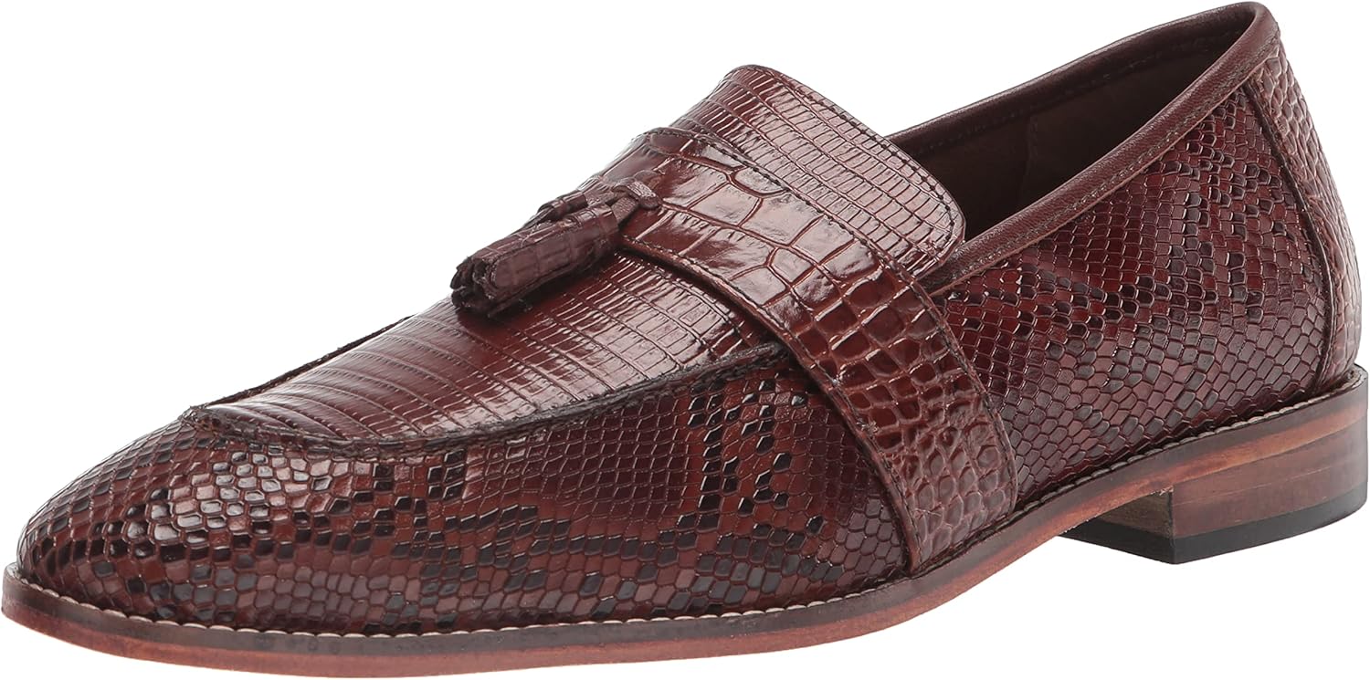 

Мужские лоферы STACY ADAMS Pacetti с кисточками на шнуровке, Cognac