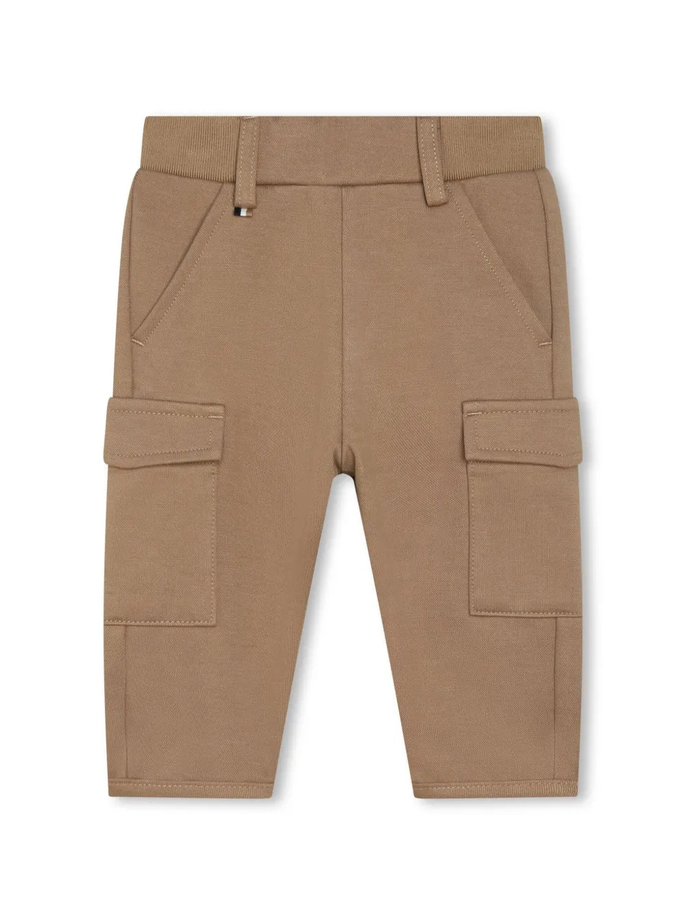 

Зауженные брюки карго BOSS Kidswear, коричневый