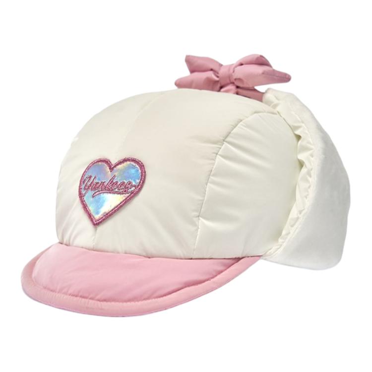 

MLB New York Yankees Nylon Hats & Caps Kids' Pink