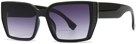 

Классические квадратные солнцезащитные очки для женщин и мужчин, модные ретро-очки с защитой от УФ-излучения UV400, винтажные, стильные, с градиентным переходом цвета MTZJH, C1