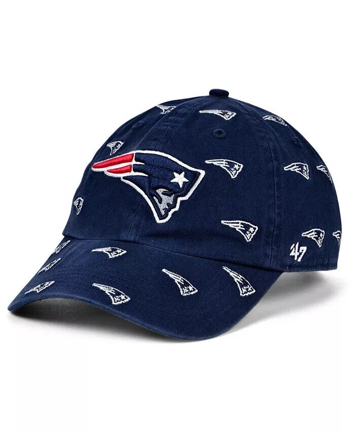 

Женская кепка New England Patriots с конфетти и ремешками на спине '47 Brand, синий
