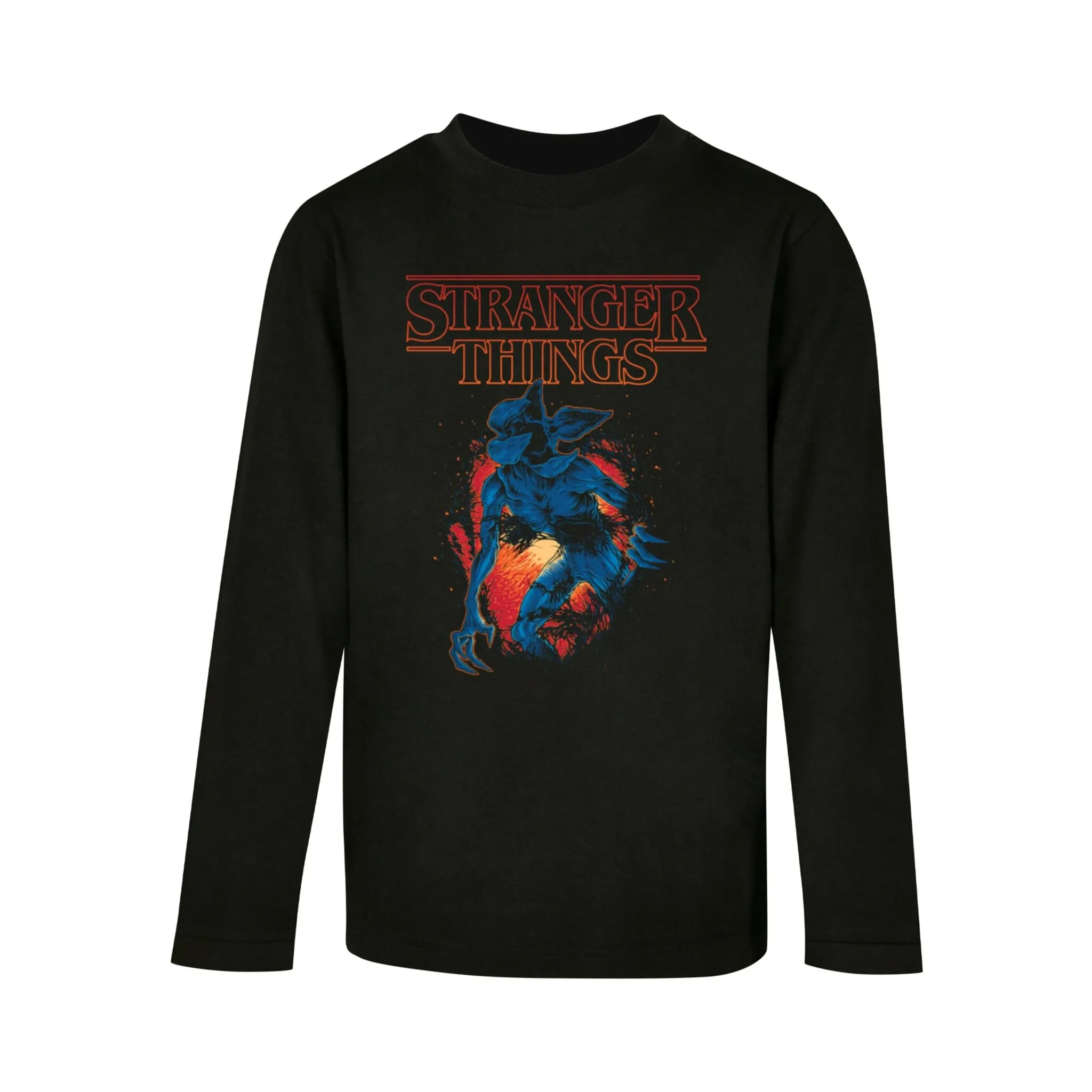 

Лонгслив ABSOLUTE CULT «ABSOLUTE CULT Мужская одежда для детей Stranger Things - DemoCave Longsleeve», черный