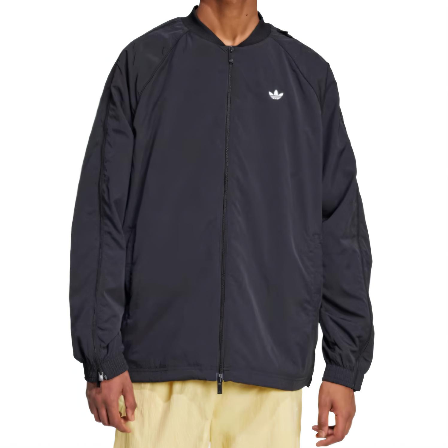 Adidas Originals Адидас Адилениум Сезон 3 Оверсайз Толстовка, Black — фото 4