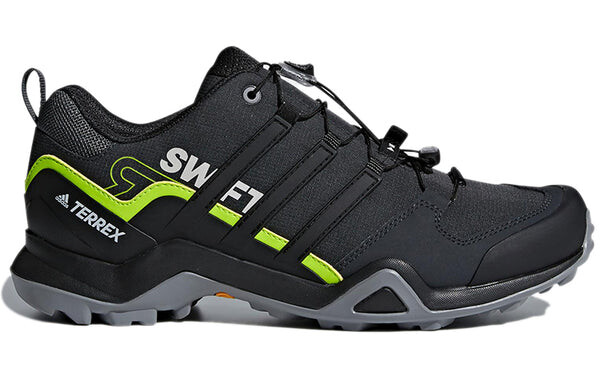 Кроссовки adidas Terrex Swift R2 'Black Yellow', черный — фото 2