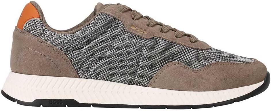 

BOSS Мужские титановые кроссовки для бега, Open Brown